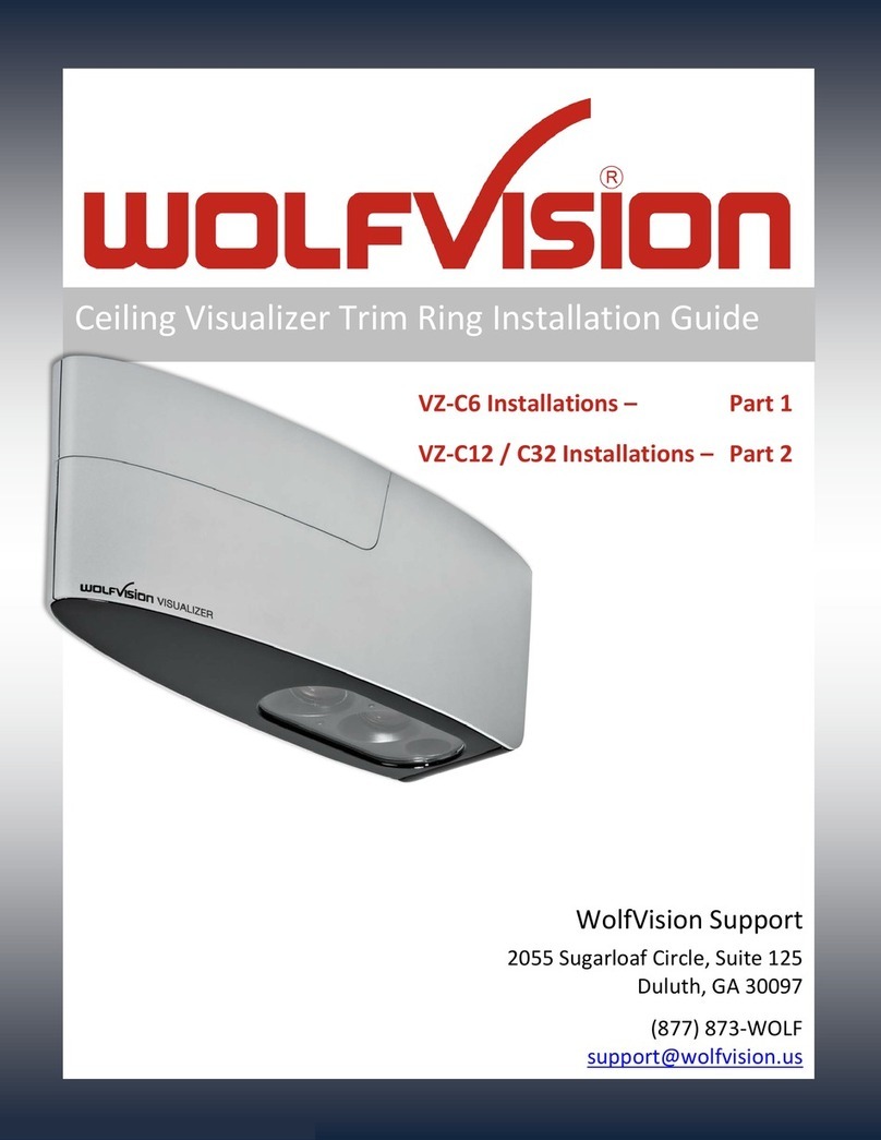 WolfVision VZ-C6 User manual
