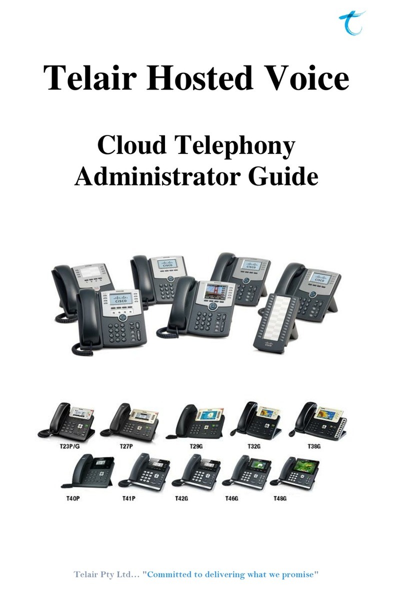Telair T23P Administrator's guide
