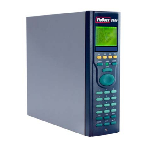 Emerson FloBoss S600 User manual