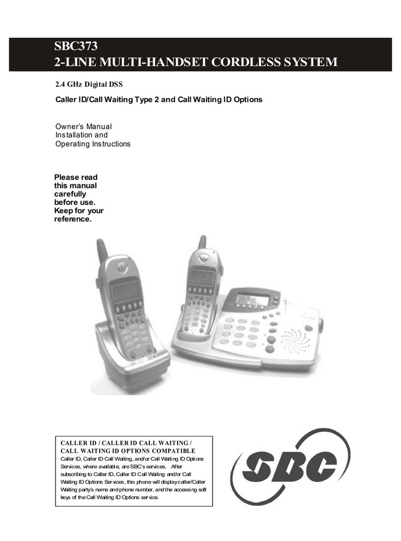 SBC SBC373 User manual