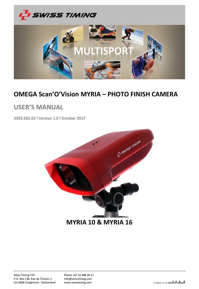 Swiss Timing MYRIA 10 user manual