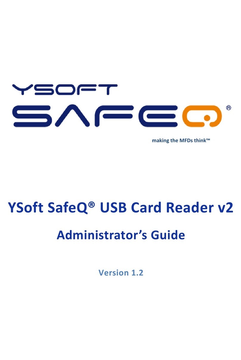 Ysoft YSoft SafeQ Administrator's guide