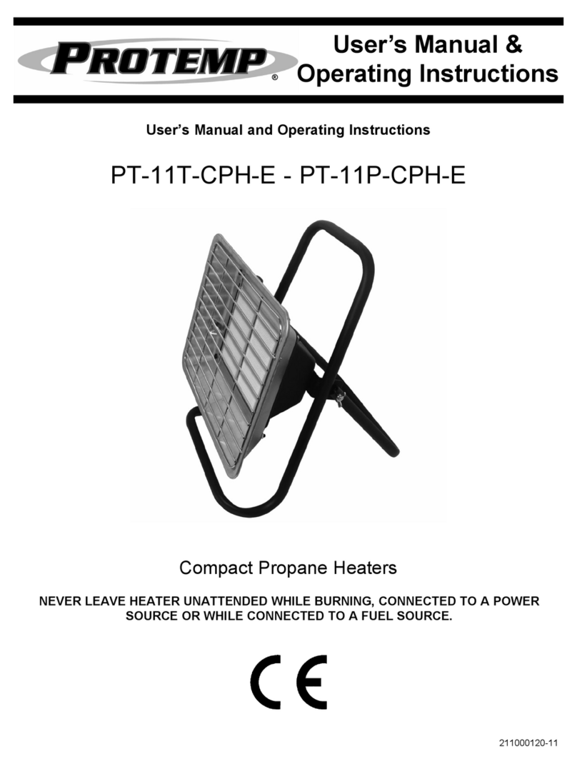 Protemp PT-11T-CPH-E Manual