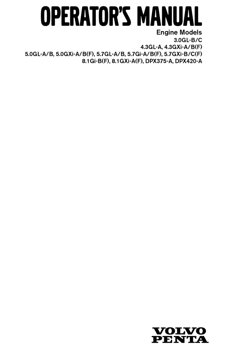 Volvo Penta 3.0GL-B Operator's manual