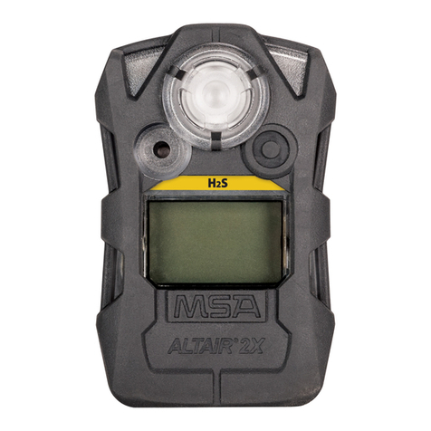 MSA ALTAIR 2X User manual