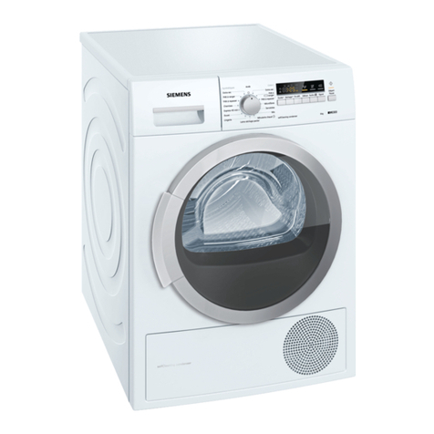 Siemens WT46W430FF manual
