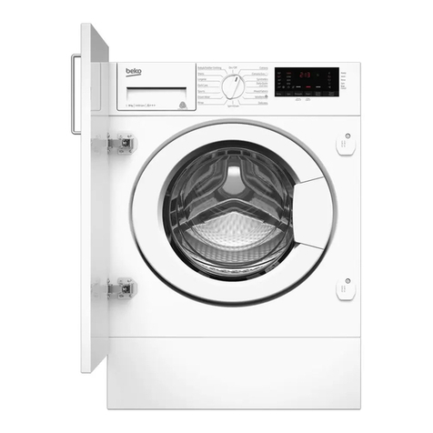 Beko WIX845400 User manual Beko WIX845400 User manual