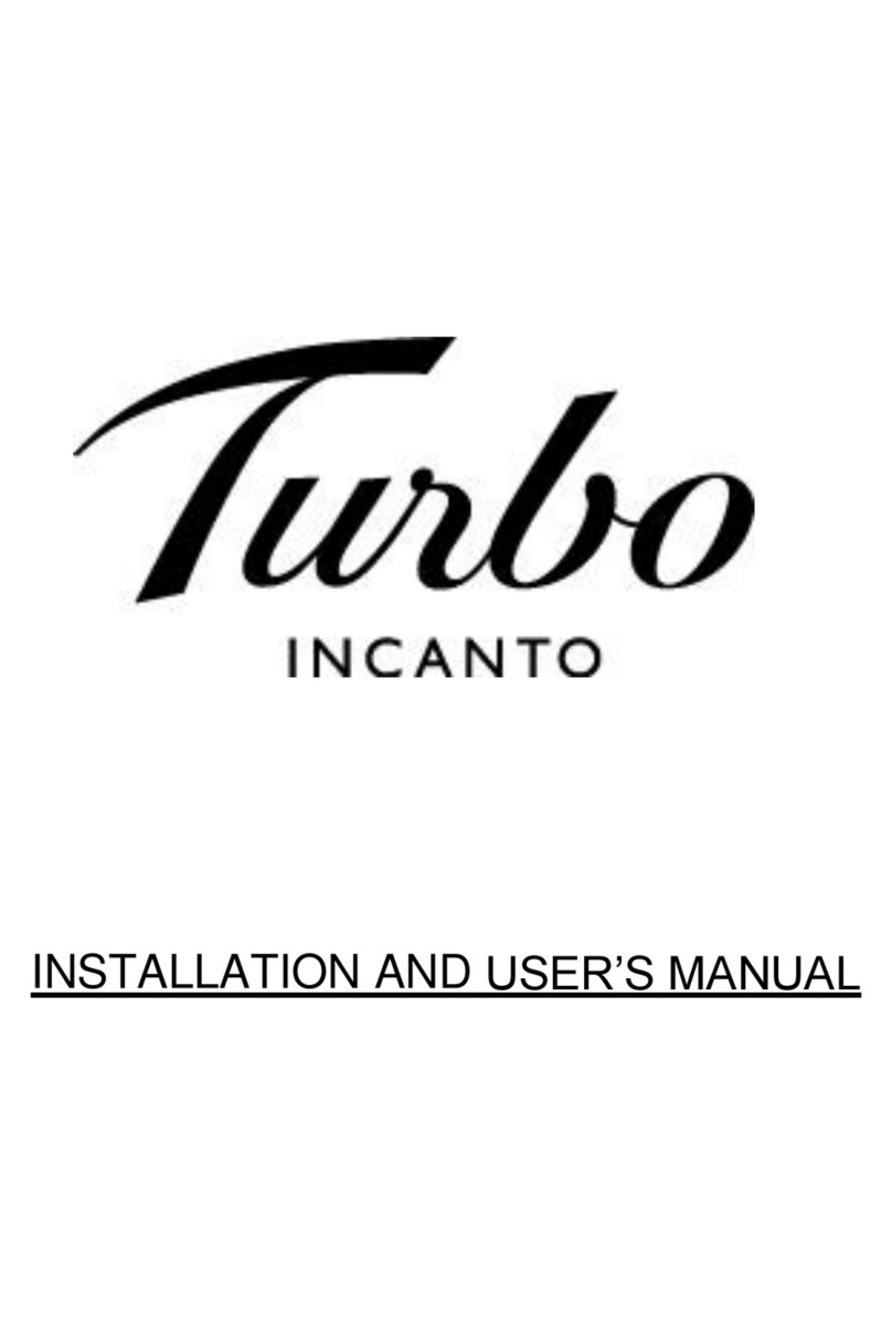 Turbo incanto Installation and user manual