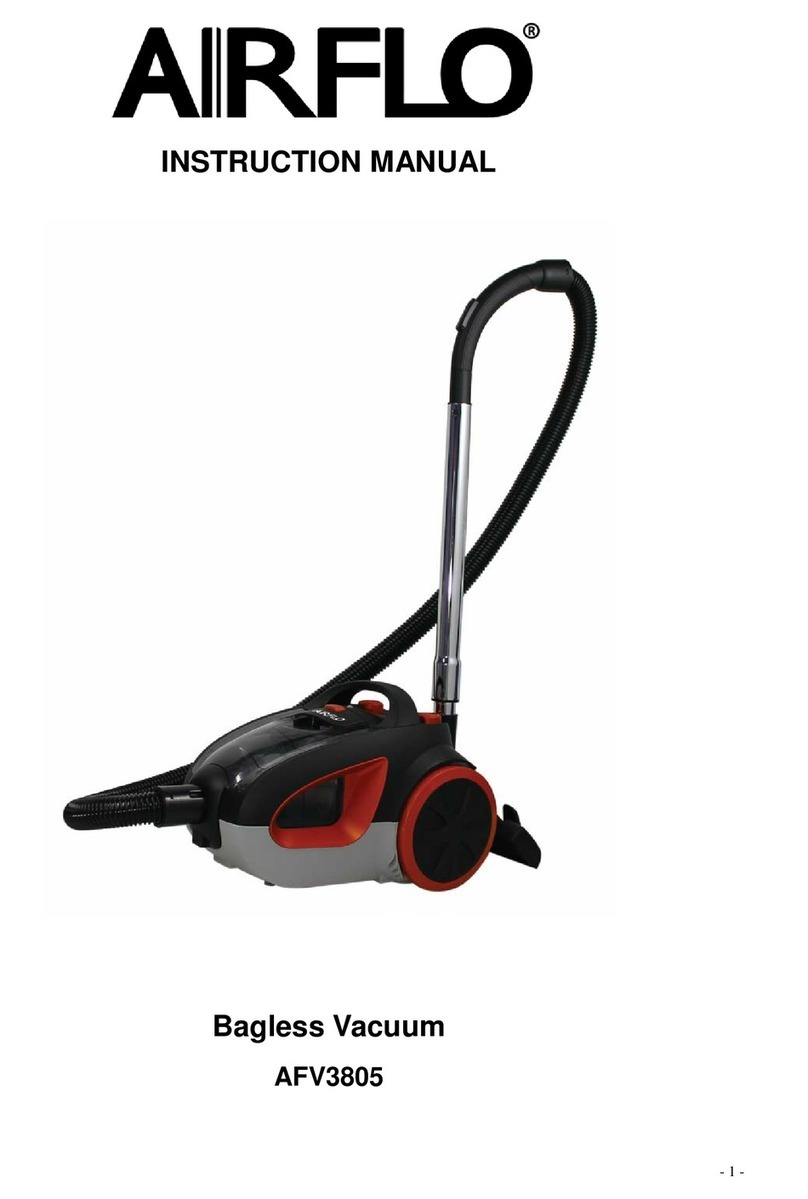 AIRFLO AFV3805 instruction manual