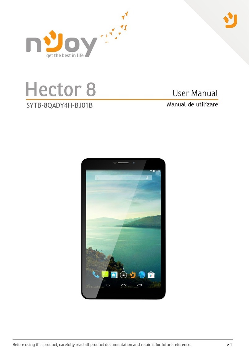Njoy Hector 8 SYTB-8QADY4H-BJ01B user manual