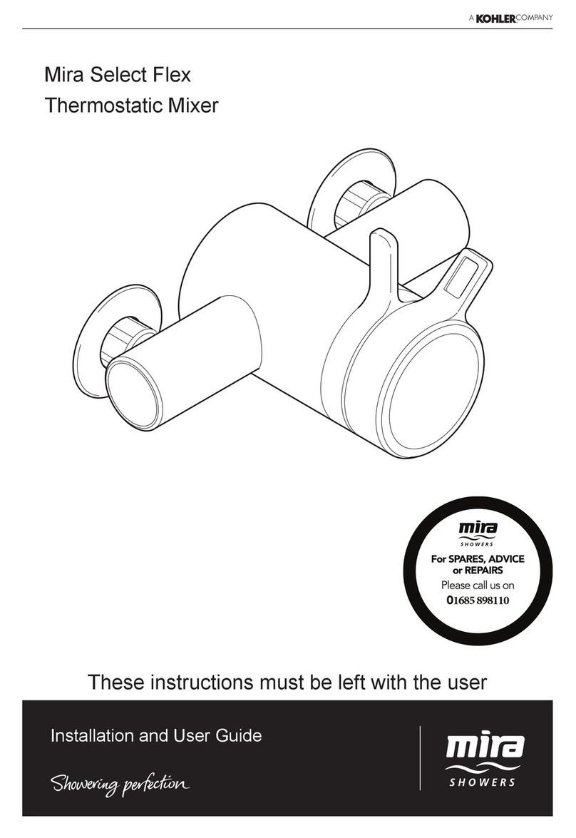Mira Select Flex LP-S Installation and user guide