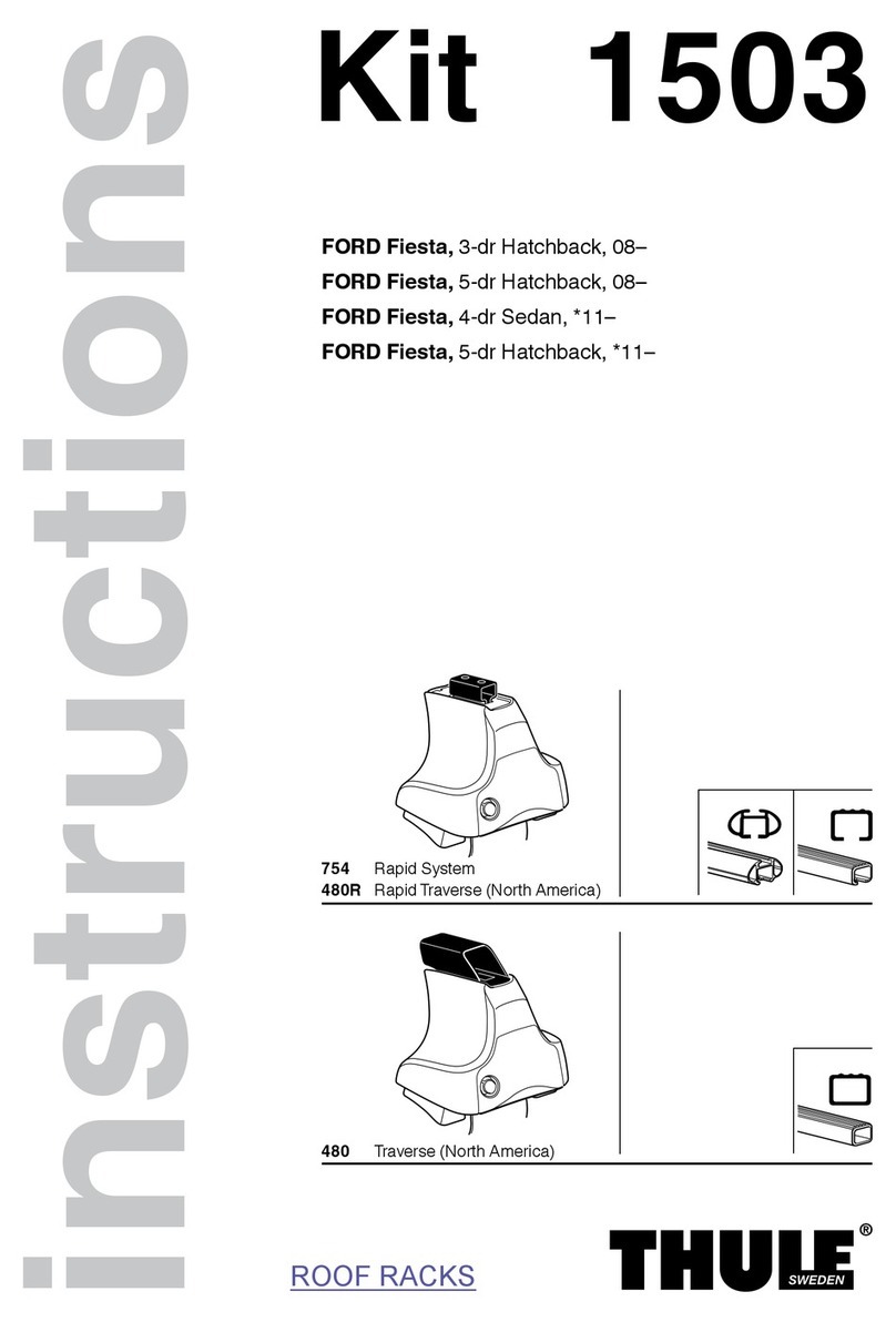 Thule 1503 instruction manual Thule 1503 instruction manual