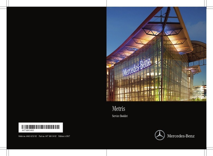 Mercedes-Benz Metris Service booklet