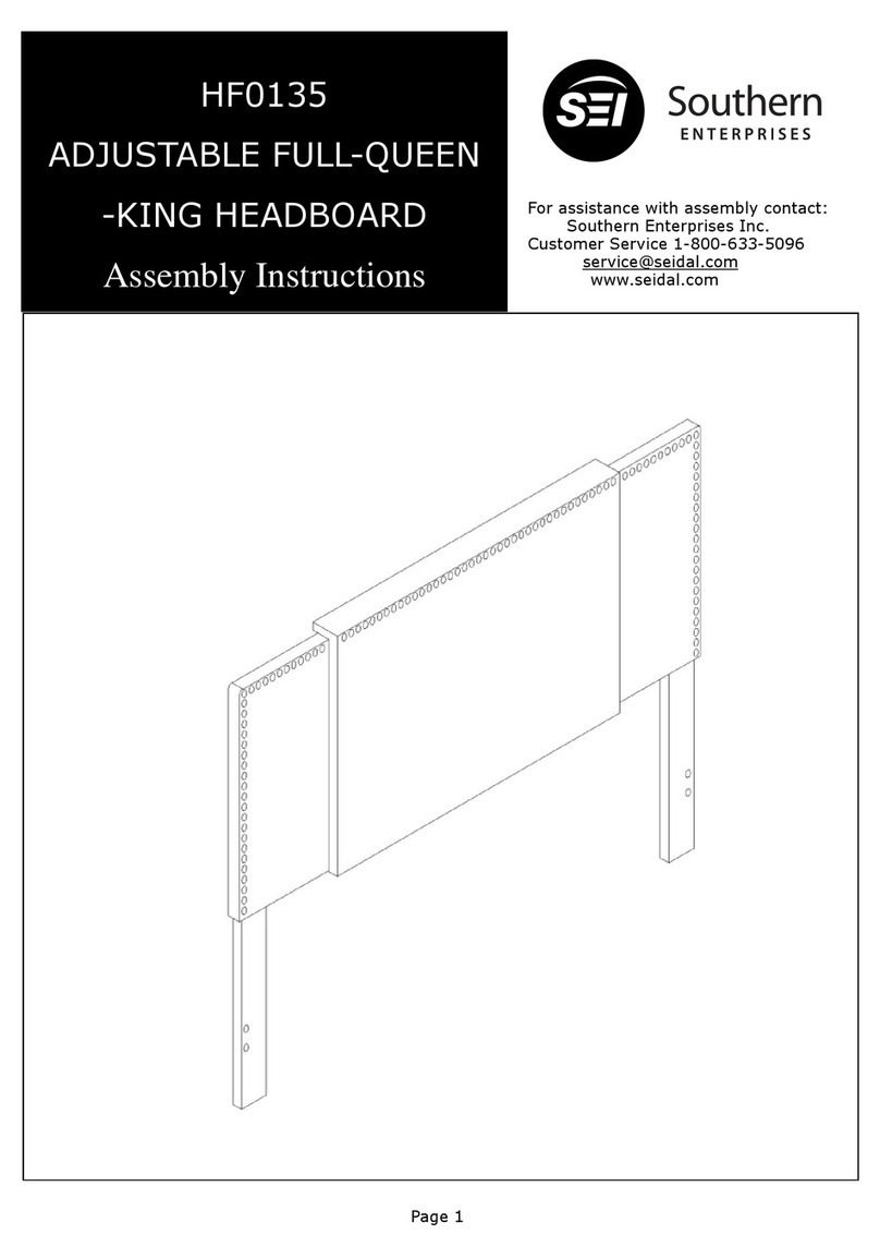 SEI HF0135 Assembly instructions