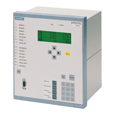 Siemens Siprotec 7UM611 User manual