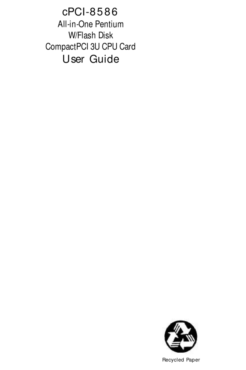 ADLINK Technology cPCI-8586 user guide