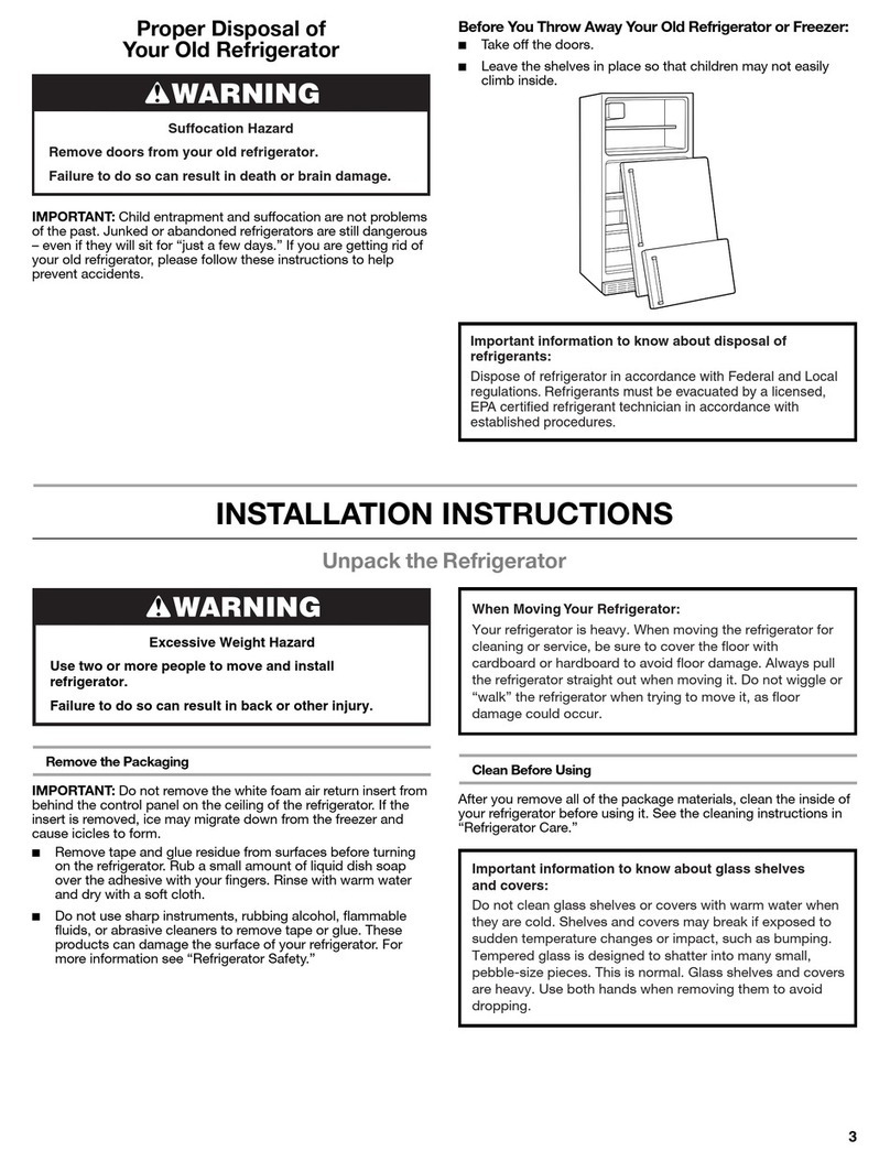 Whirlpool W10728476A user manual