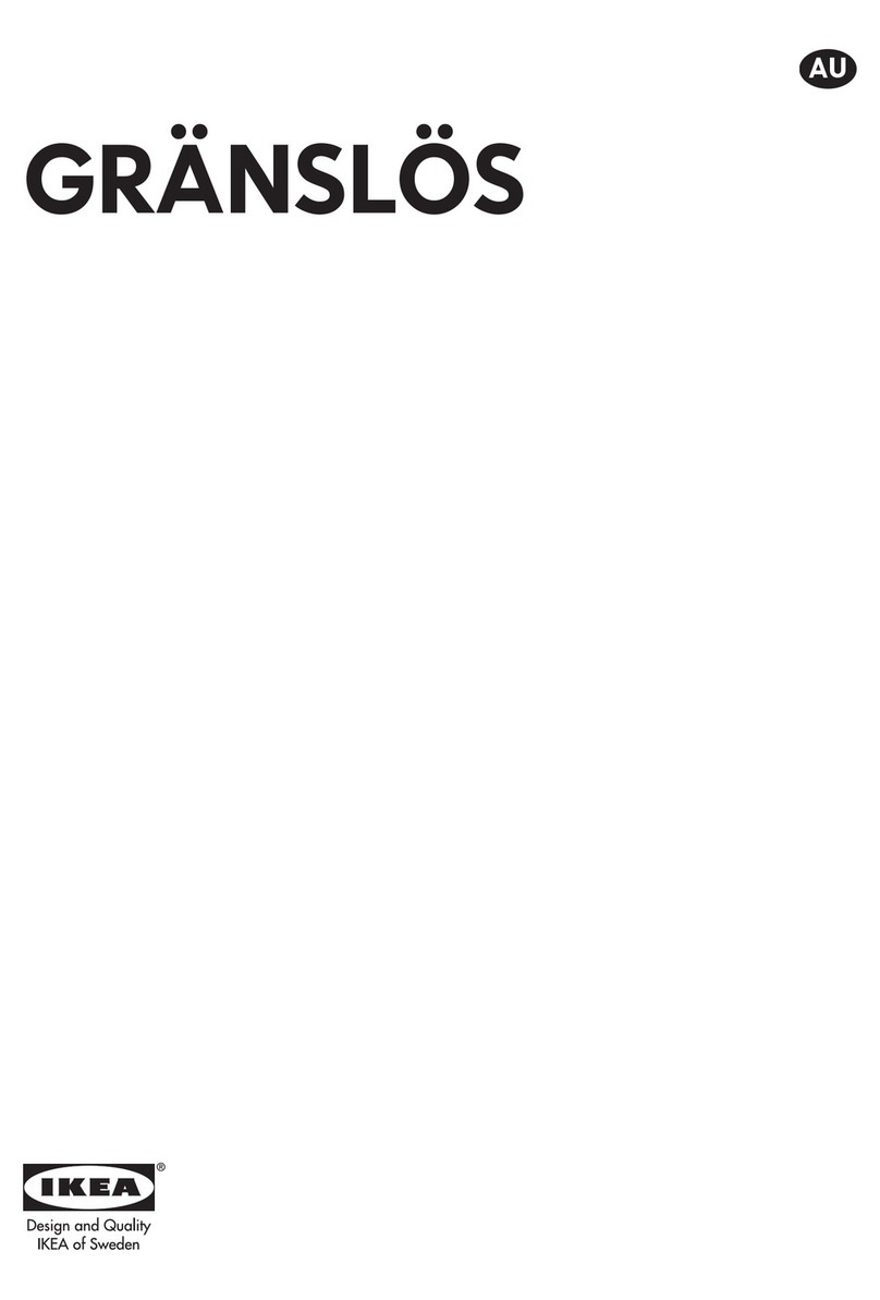 IKEA GRÄNSLÖS User manual