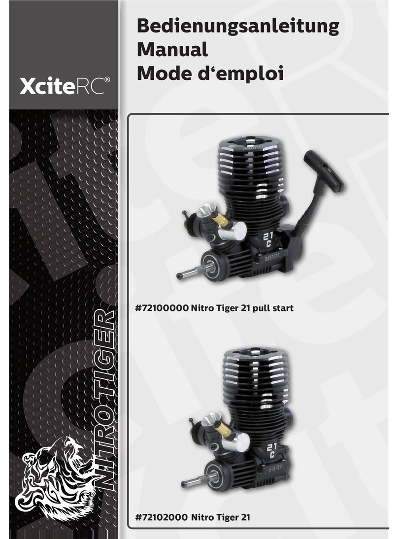 XciteRC Nitro Tiger 21 manual