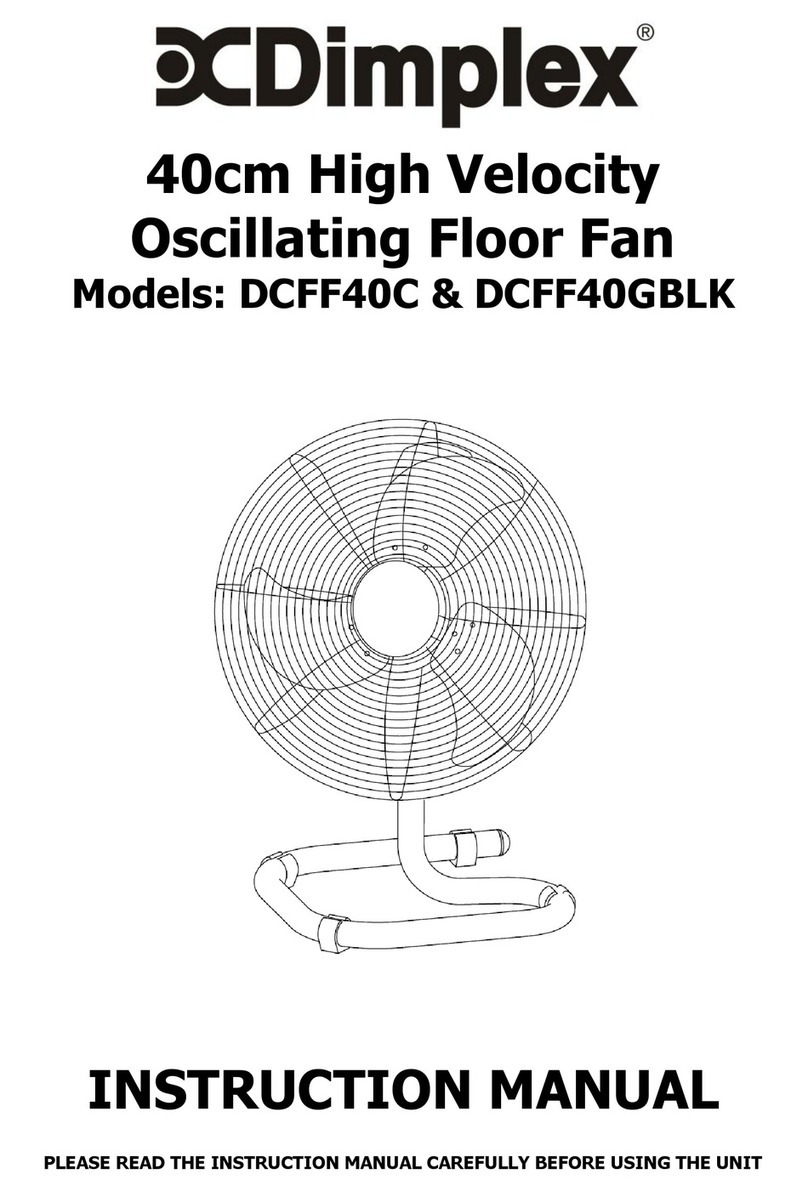 Dimplex DCFF40C User manual