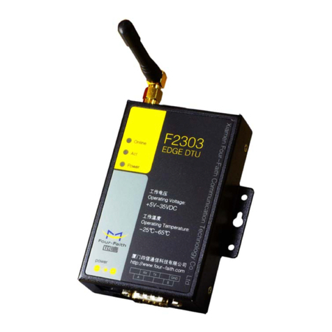 Four-Faith F2303 EDGE DTU User manual