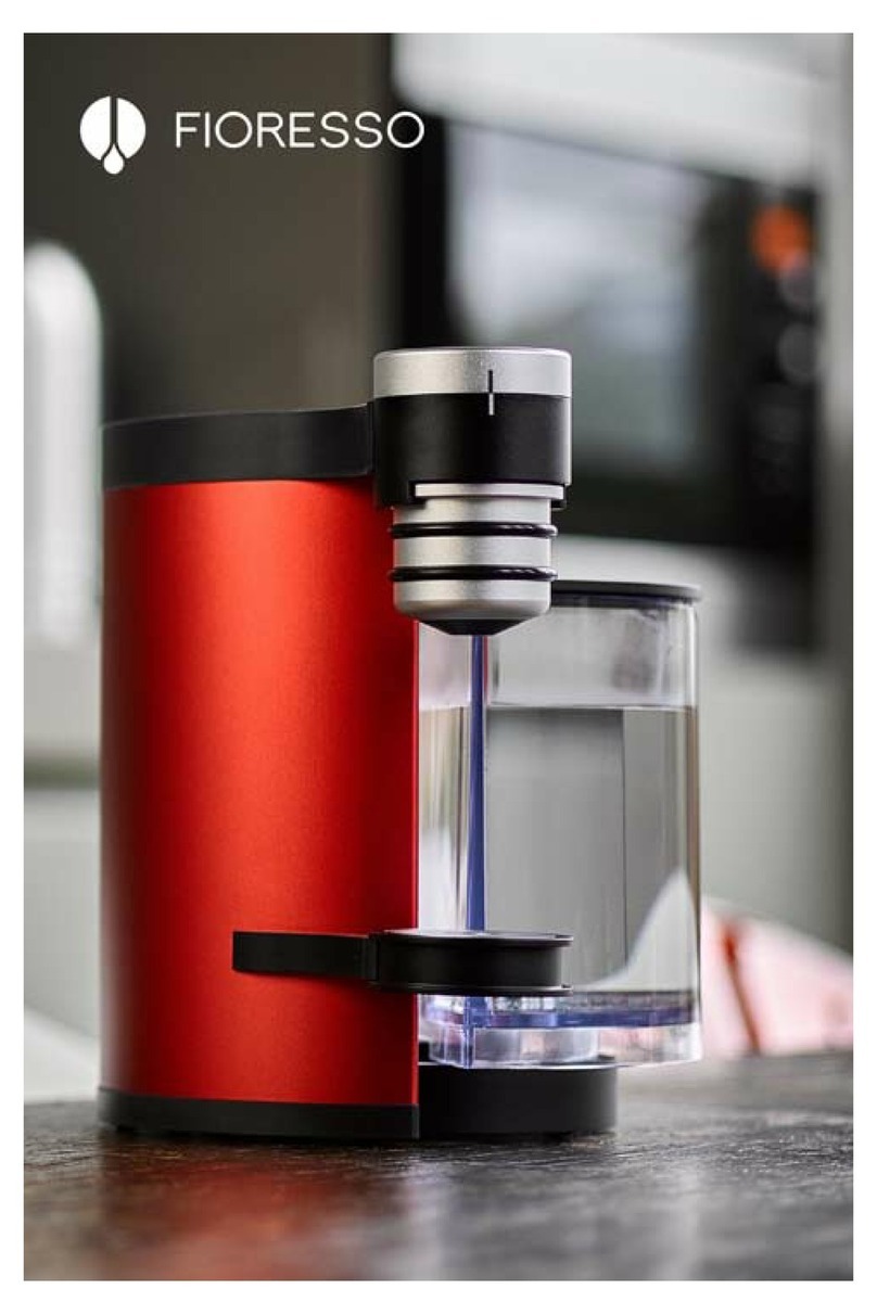 Fioresso Espresso machine User manual