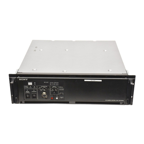 Sony HDCU2000 User manual