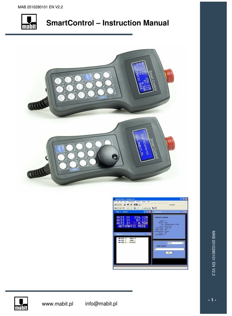Mabit SmartControl instruction manual