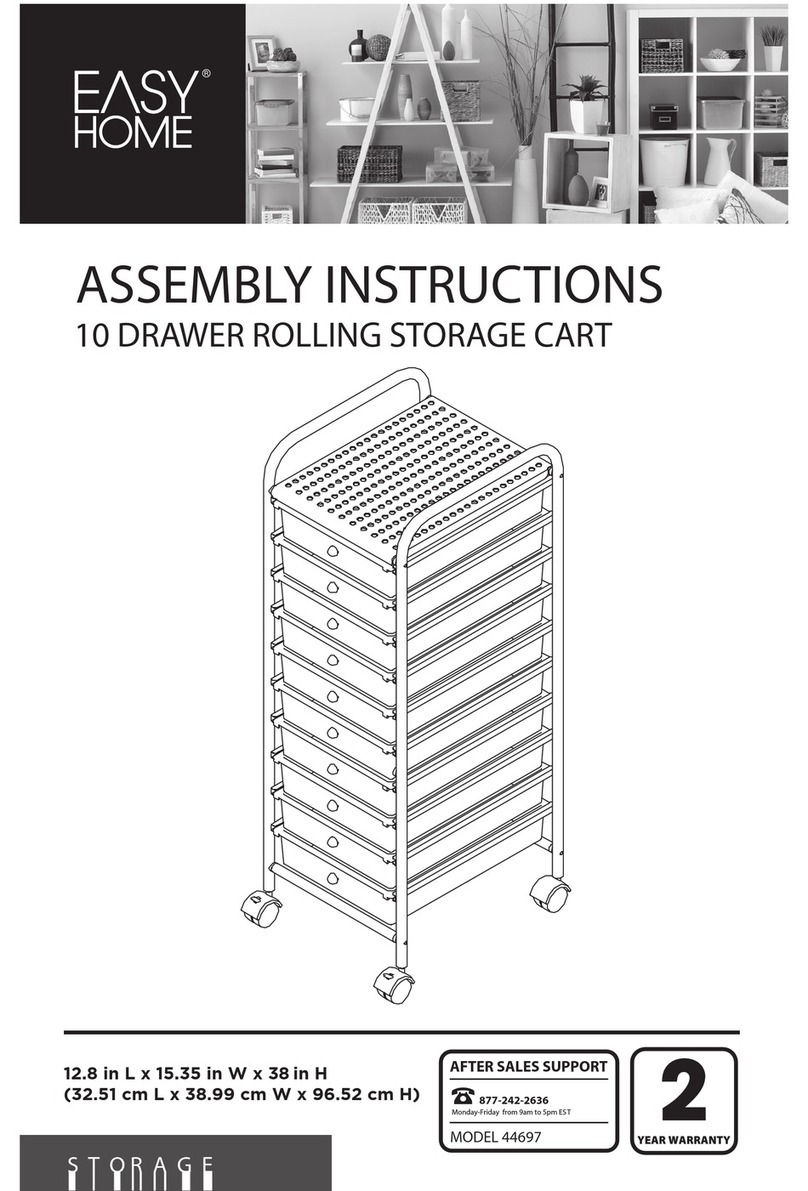 Easy@Home 44697 Assembly instructions