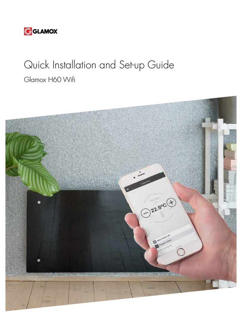 Glamox H60 Wif Quick installation and setup guide