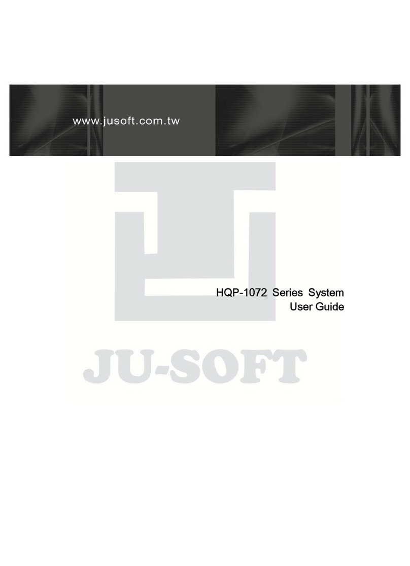 Ju-soft HQP-1072SD Hardware user's guide