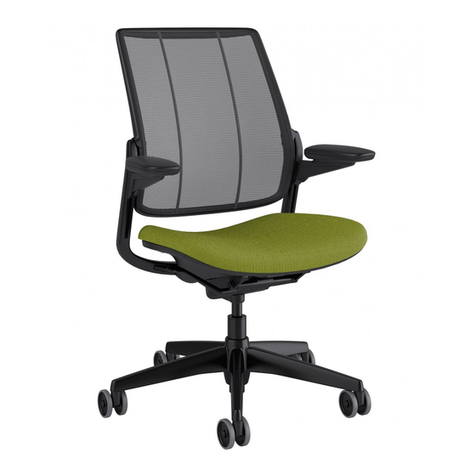 Humanscale Diffrient Smart User manual Humanscale Diffrient Smart User manual
