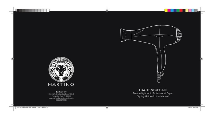 Martino HAUTE STUFF AIR Styling guide & user manual