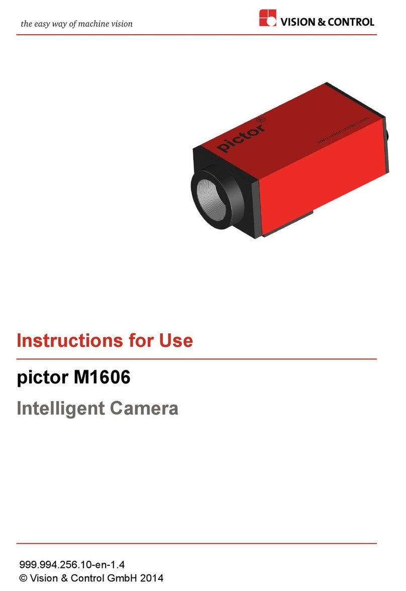 Vision & Control Pictor M1606 Instructions for use