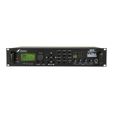 Fractal Audio axe-fx ultra user manual