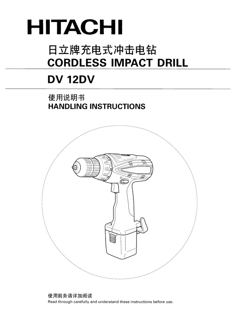 Hitachi DV 12DV User manual