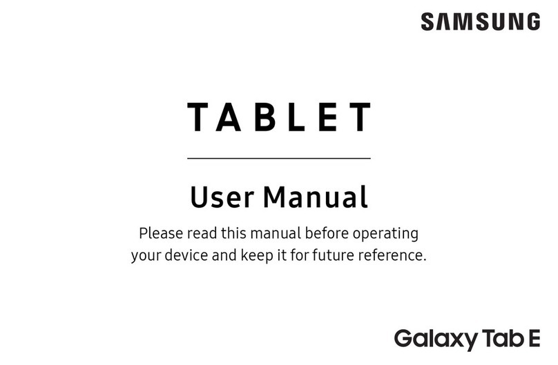 Samsung GALAXY TAB User manual