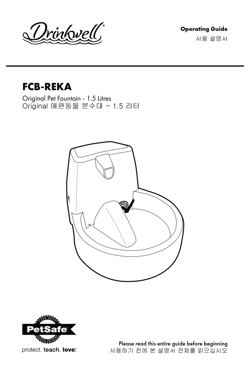 Drinkwell FCB-REKA User manual