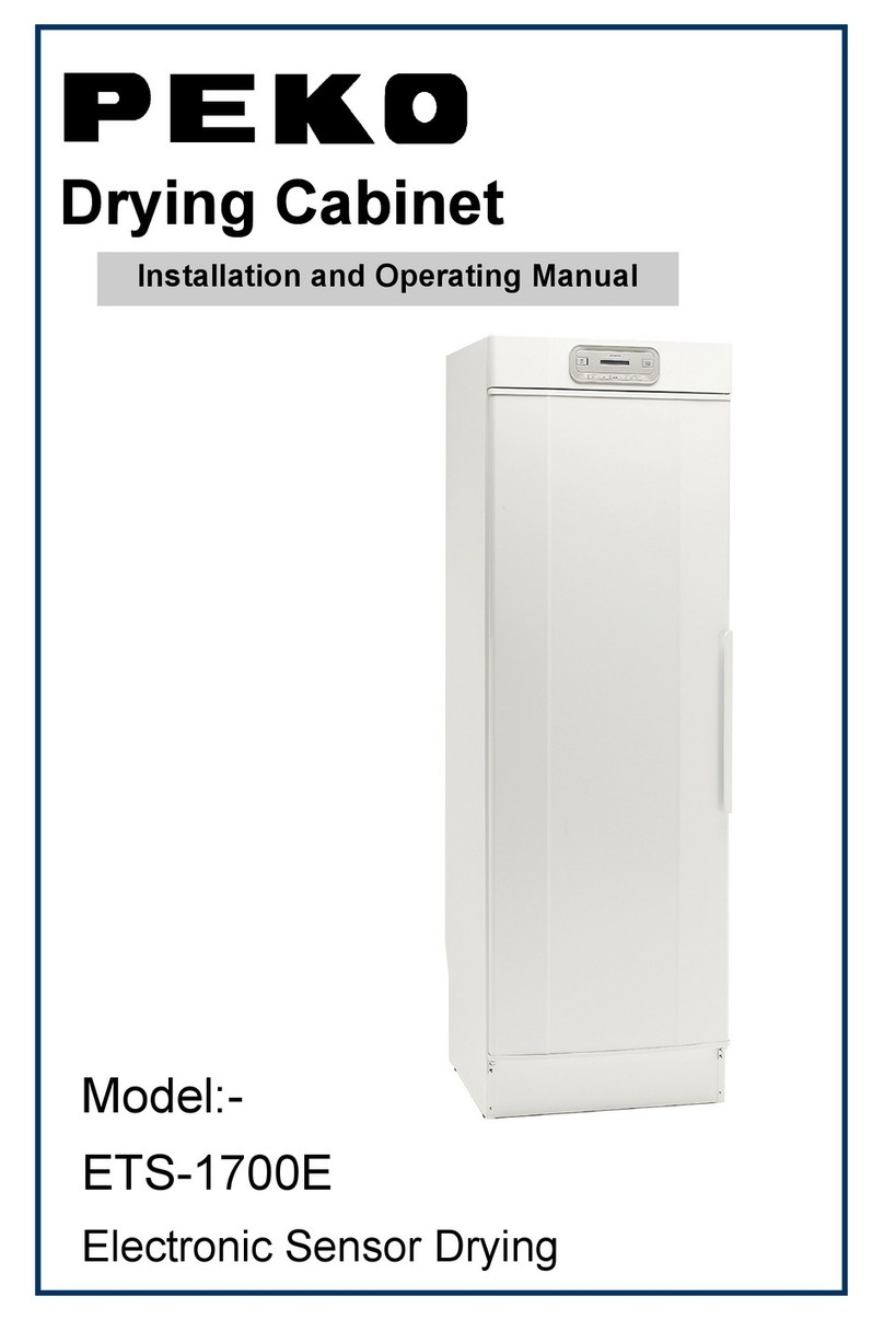 PEKO ETS-1700E Installation and operating manual PEKO ETS-1700E Installation and operating manual