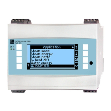 Endress+Hauser RMS621 User manual