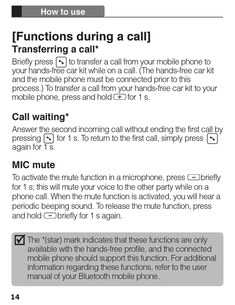 Clipcomm HCC-100A Operating instructions