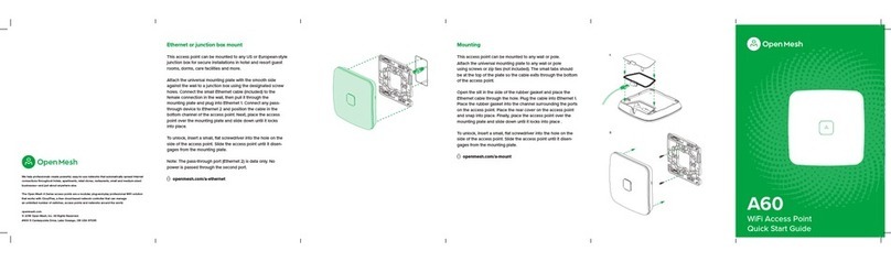 Open Mesh A60 quick start guide