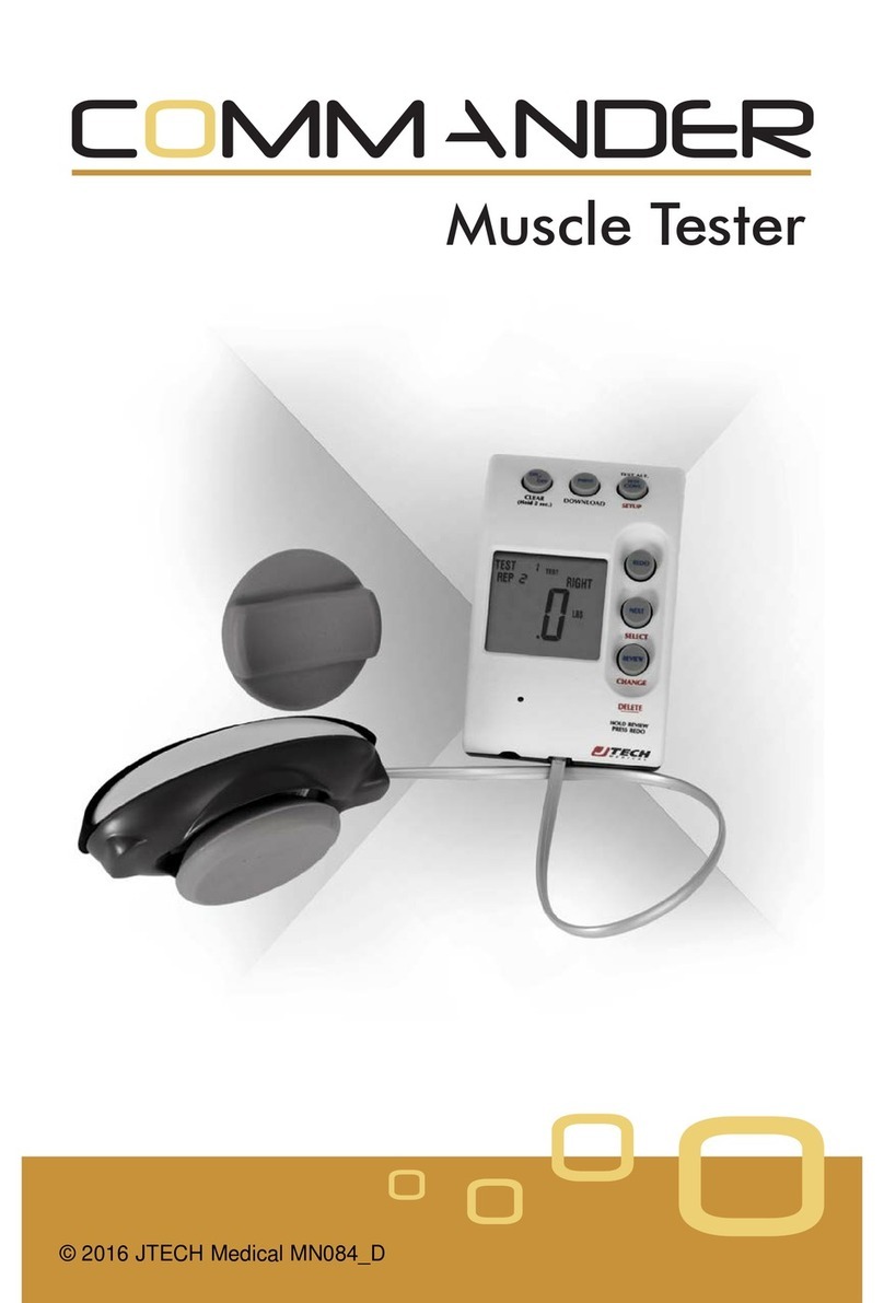 JTECH Medical Commander MN084 user manual