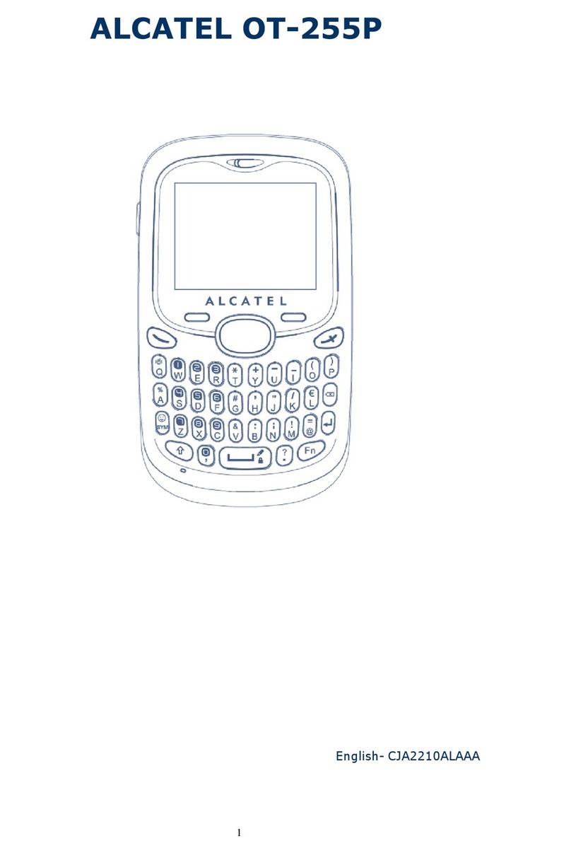 Alcatel OT-255P user manual