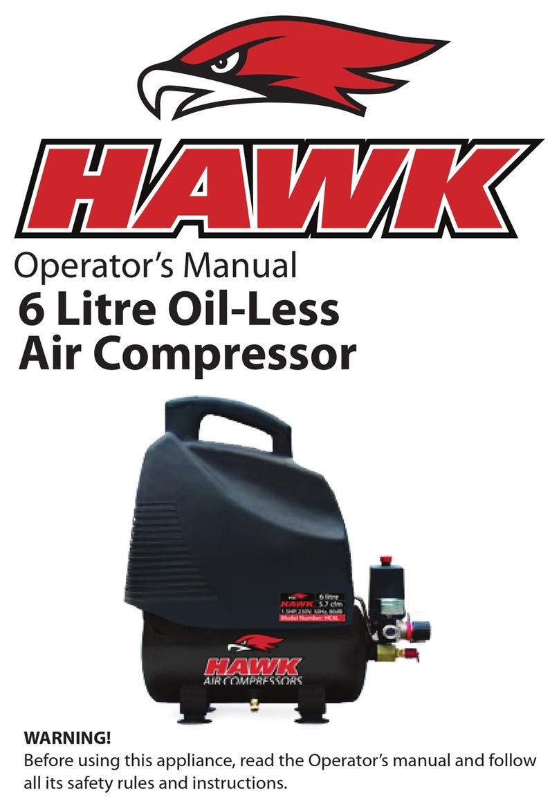 Hawk HWKAC1 Operator's manual