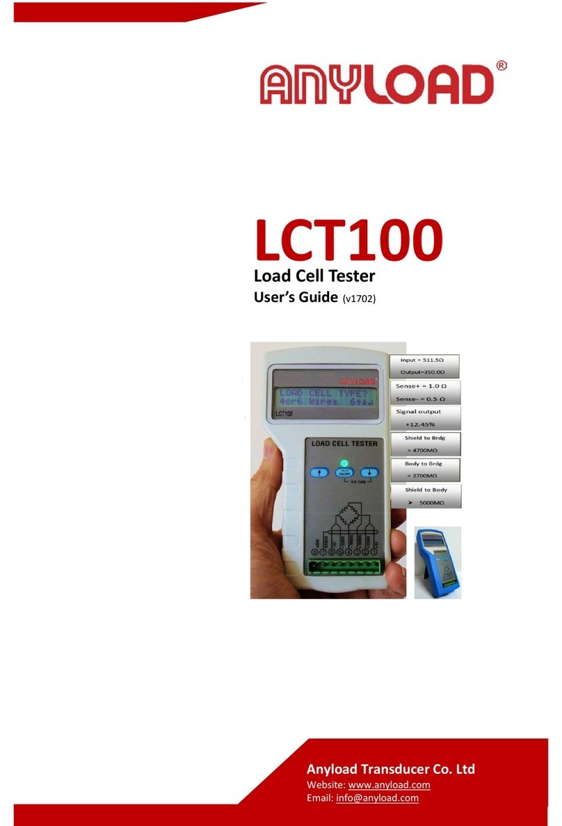 Anyload LCT100 user guide