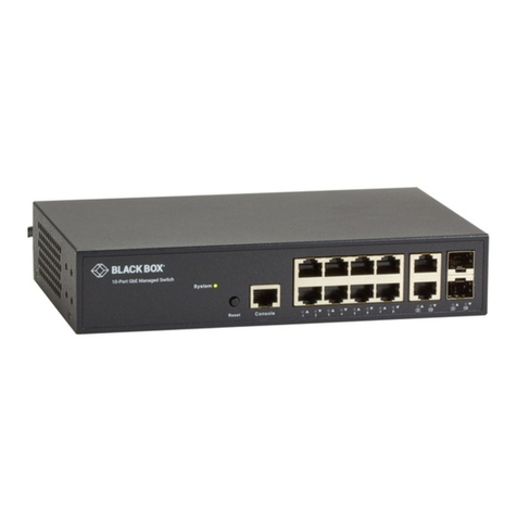Black Box LGB1110A User manual