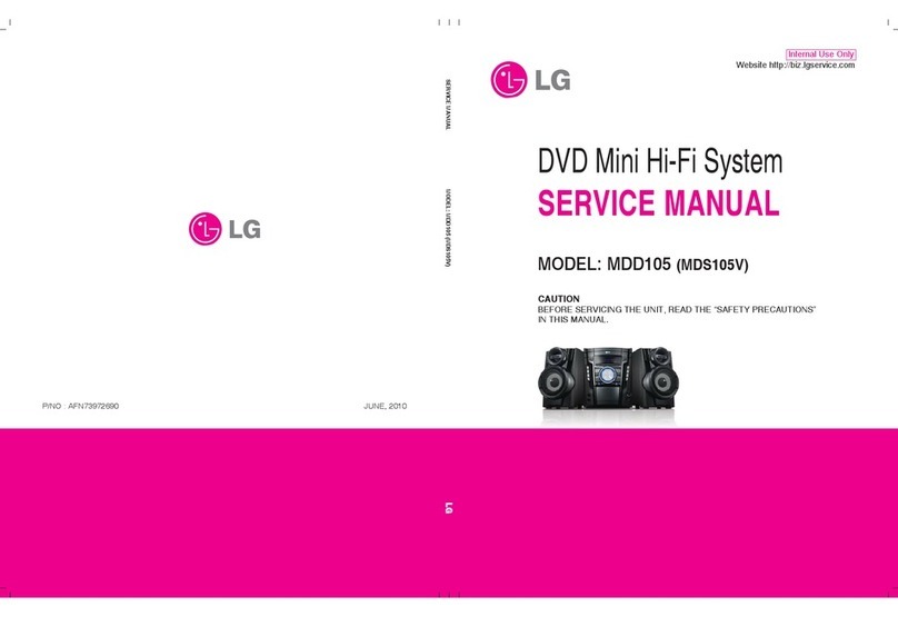 LG MDD105 Service manual