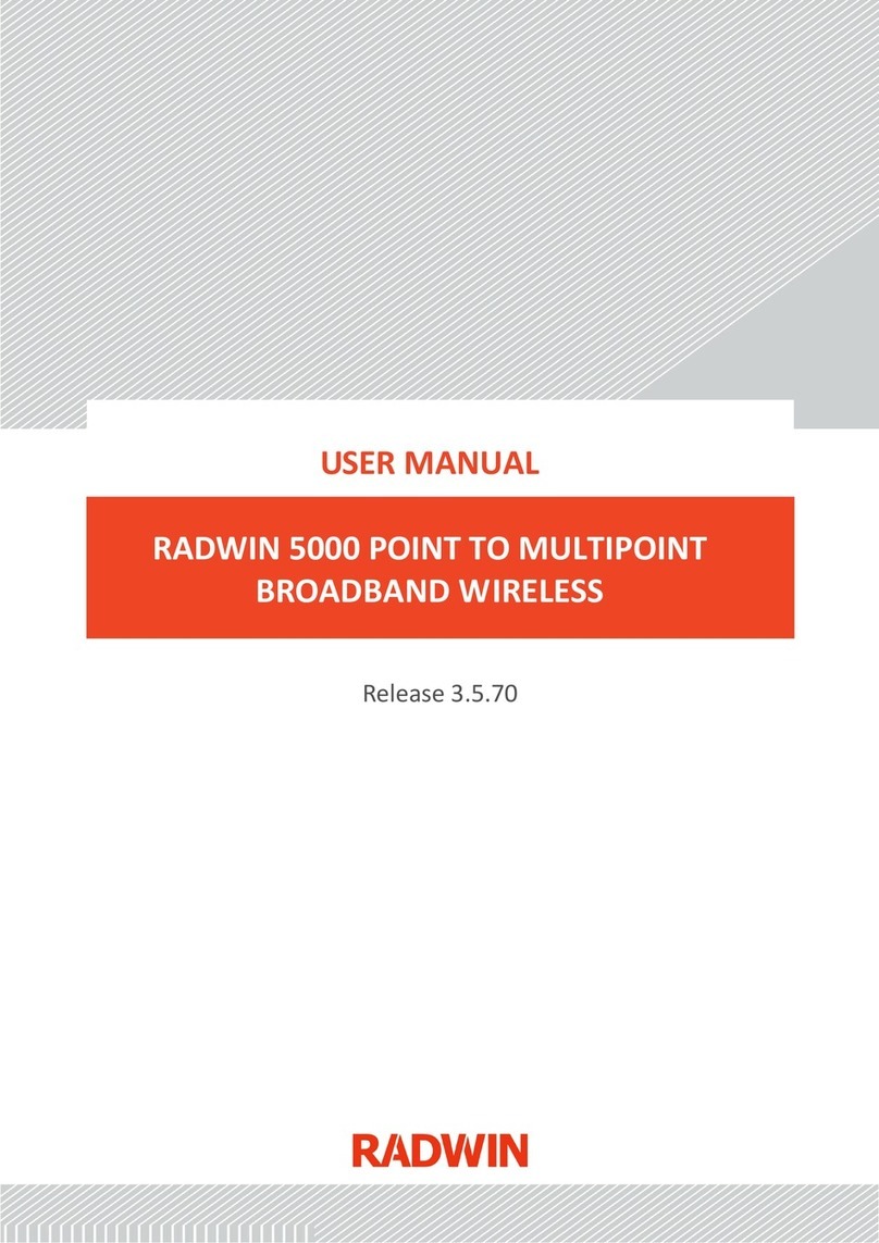 Radwin 5000 HPMP user manual