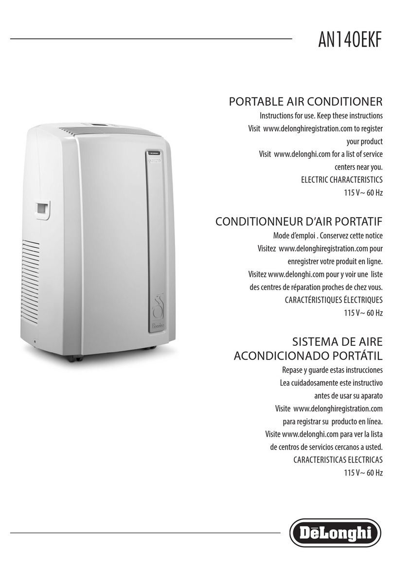 DèLonghi AN140EKF User manual